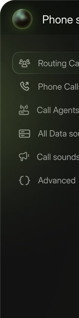 Telefonie UI